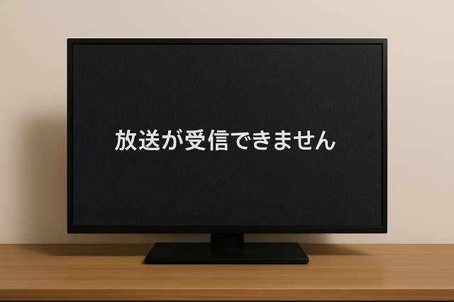 テレビが受信できない時の簡単対処法を紹介！