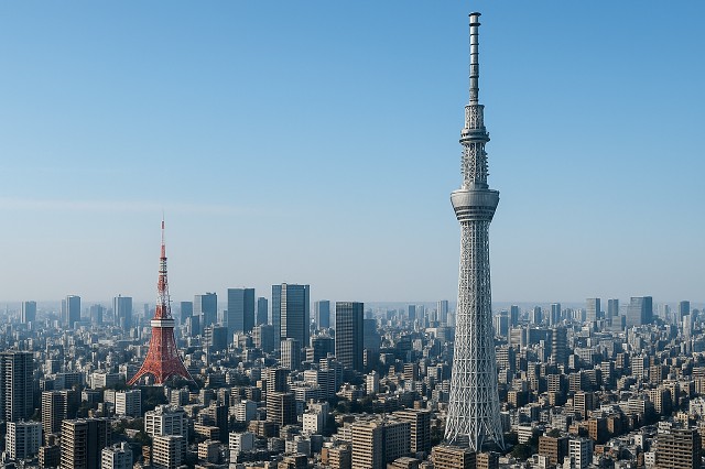東京の電波塔を徹底解説！