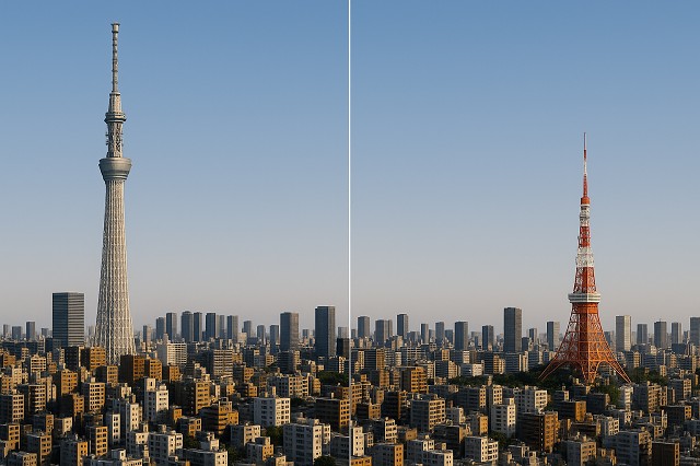東京スカイツリーと東京タワーの魅力を比較してみよう！